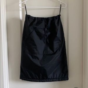 Black winter skirt